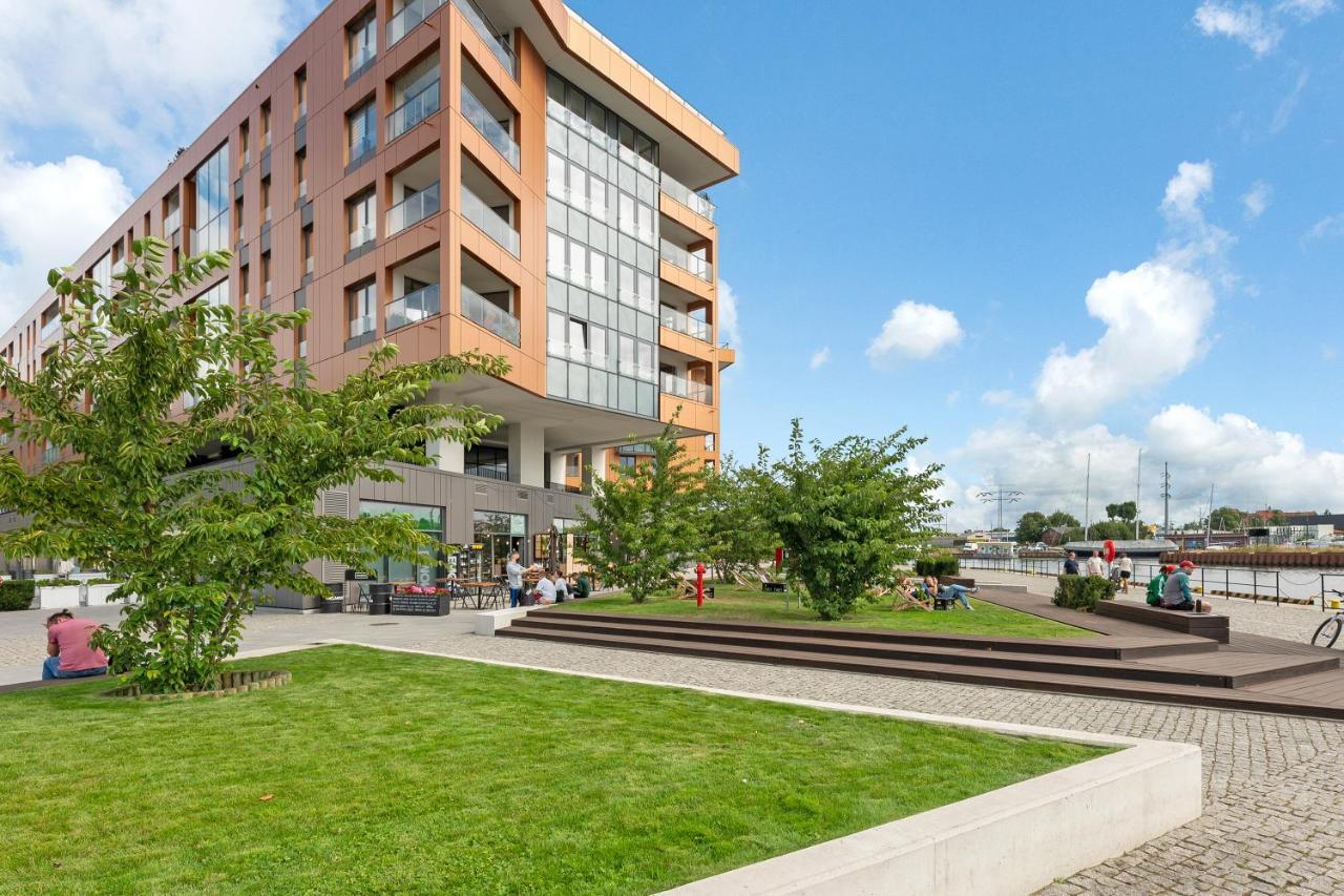 Premium Family & Business Old Town Riverside Apartment With Parking Gdańsk Extérieur photo